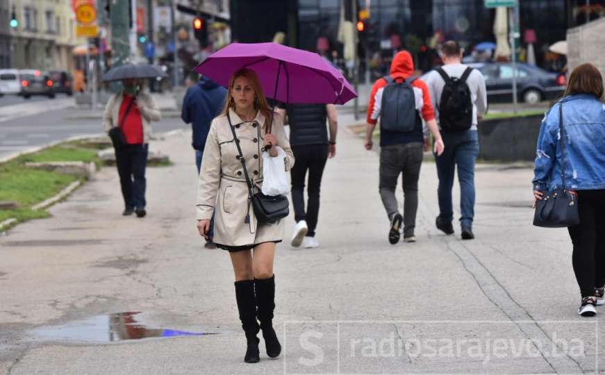 Malo kiše, malo sunca: Pogledajte kako je danas bilo u Sarajevu